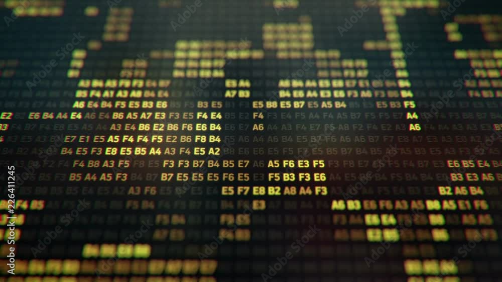 Technological background with representation of binary code. Binary digits in different configurations on colorful background like screen of computer. Animation of seamless loop. Technological background with representation of binary code. Binary digits in different configurations on colorful background like screen of computer. Animation of seamless loop.