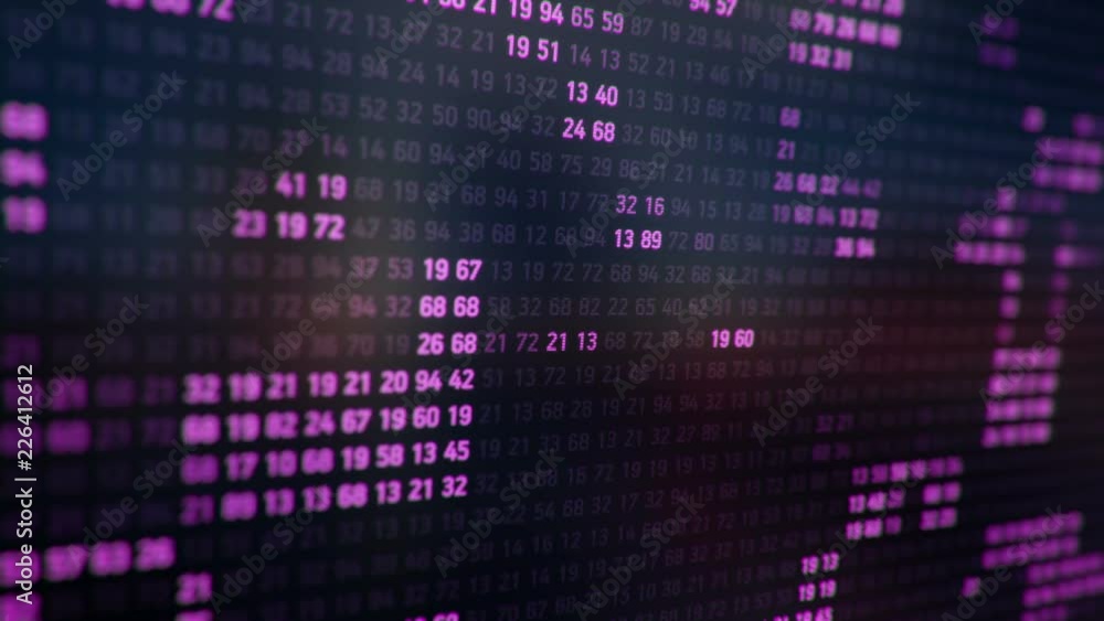 Technological background with representation of binary code. Binary digits in different configurations on colorful background like screen of computer. Animation of seamless loop. Technological background with representation of binary code. Binary digits in different configurations on colorful background like screen of computer. Animation of seamless loop.