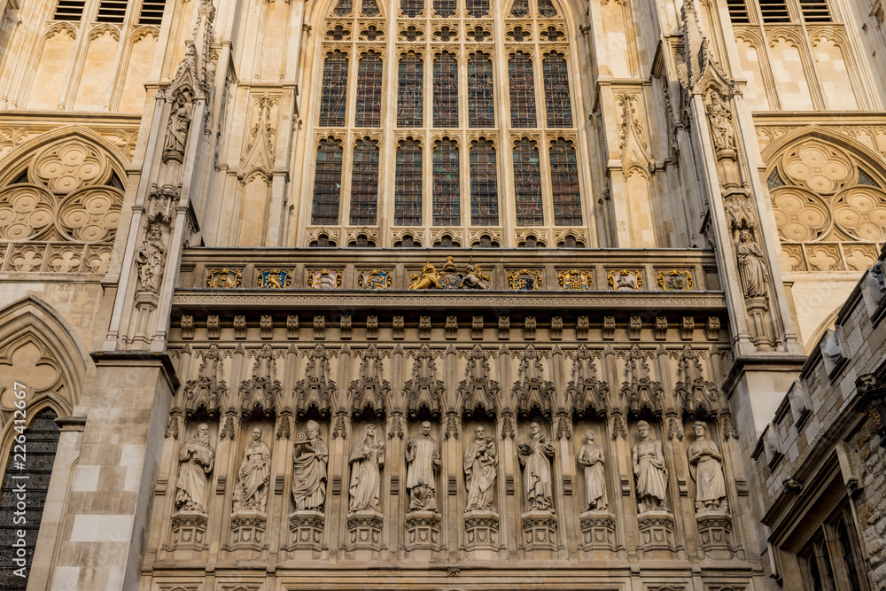 A view in Westminster in London