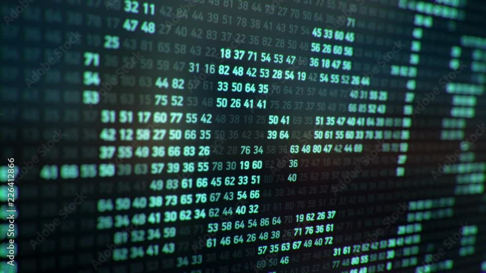 Technological background with representation of binary code. Binary digits in different configurations on colorful background like screen of computer. Animation of seamless loop. Technological background with representation of binary code. Binary digits in different configurations on colorful background like screen of computer. Animation of seamless loop.