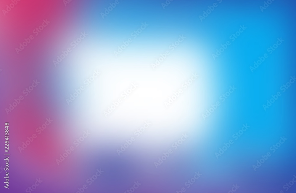 Fototapeta premium Abstract blur background for your design. Colorful blurred mesh backdrop. Multi colored blur banner.