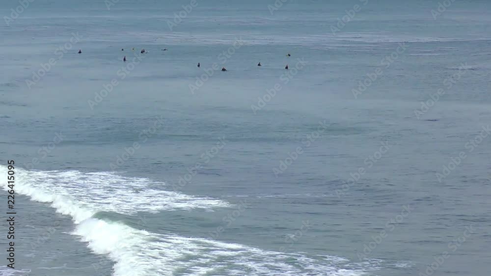 Santa Cruz, Pleasure Point, on the northern Monterey Bay in Santa Cruz County, California, USA, a world renowned surf location Santa Cruz, Pleasure Point, on the northern Monterey Bay in Santa Cruz County, California, USA, a world renowned surf location