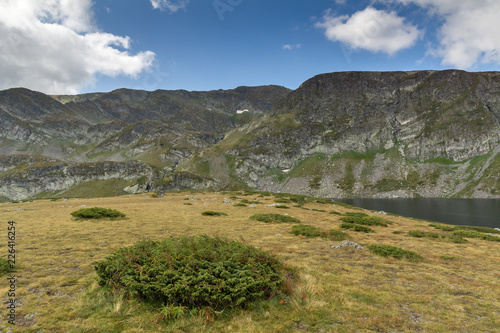 Summer view of The Kidney Lake, Rila Mountain, The Seven Rila Lakes, Bulgaria photo