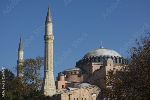 Hagia Sophia from  istanbul turkey
