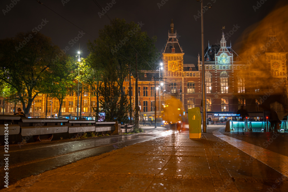 Obraz premium Amsterdam city, Netherlands, Travel photography
