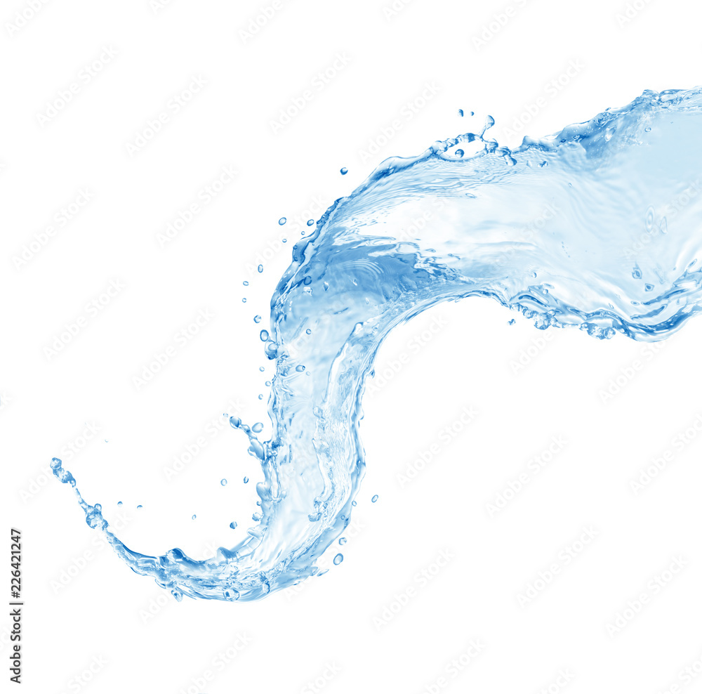 Fototapeta premium water, Water splash,water splash isolated on white background,