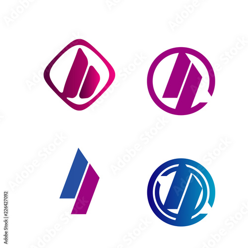 Letter Logo Design Template vector
