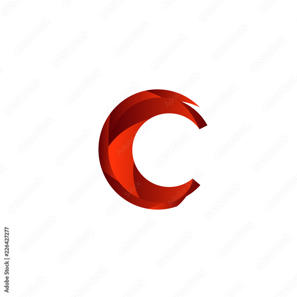Obraz premium Letter Logo Design Template vector