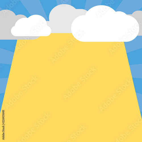 Flat design business vector illustration concept. Business ad for website and promotion banners. empty social media copy space text for your own texts Template art esp isolated promoting Service