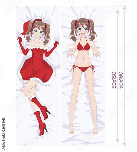 Dakimakura - Japanese body pillow for hugging