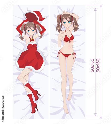 Dakimakura - Japanese body pillow for hugging