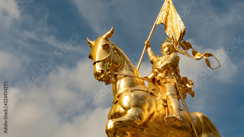 Joan of Arc Statue in Philadelphia photo