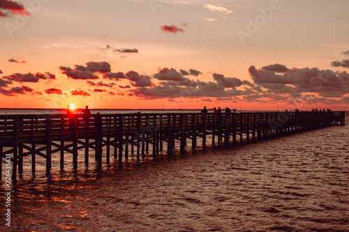 Sunset at the Pier