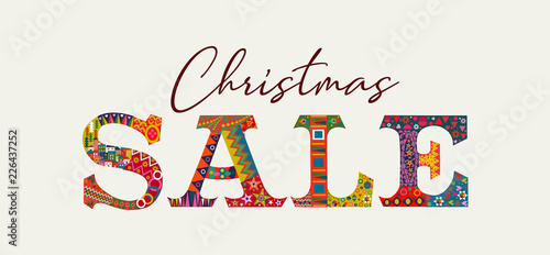 Christmas sale traditional vintage greeting card