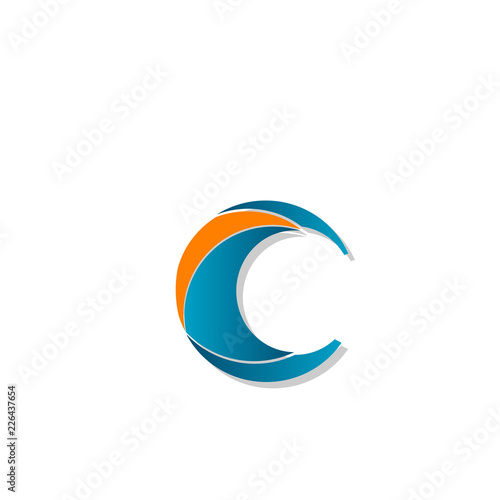 c letter icon sign symbol vector