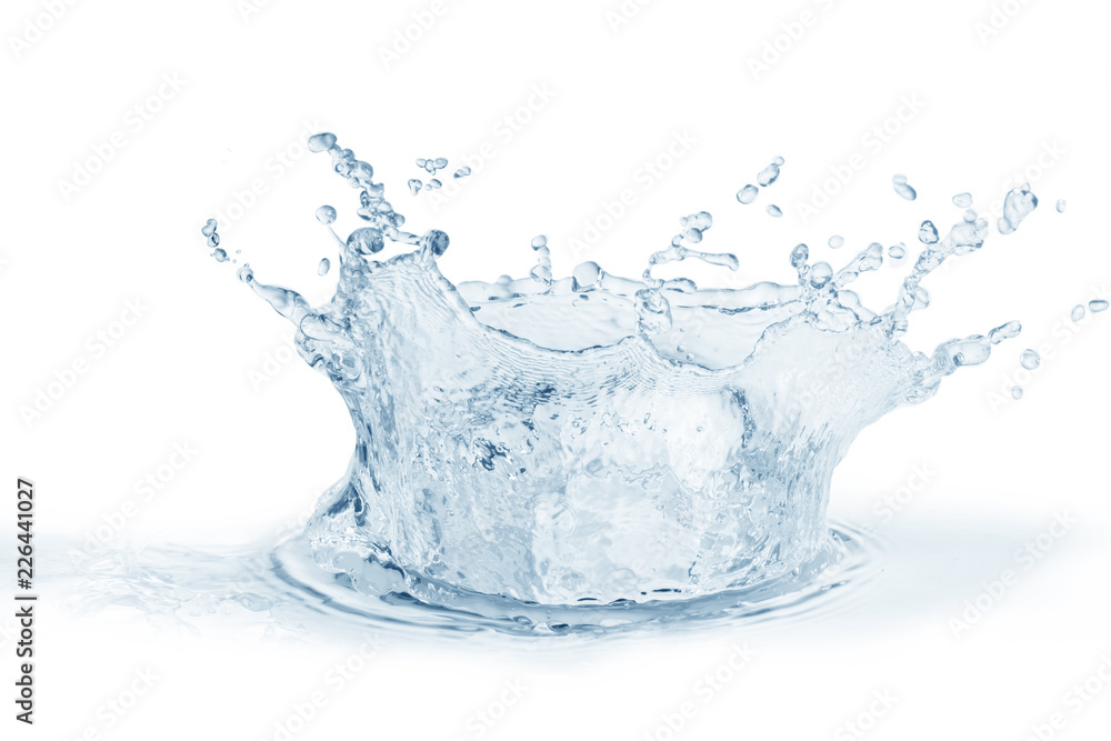 Water ,water splash isolated on white background Water ,water splash isolated on white background