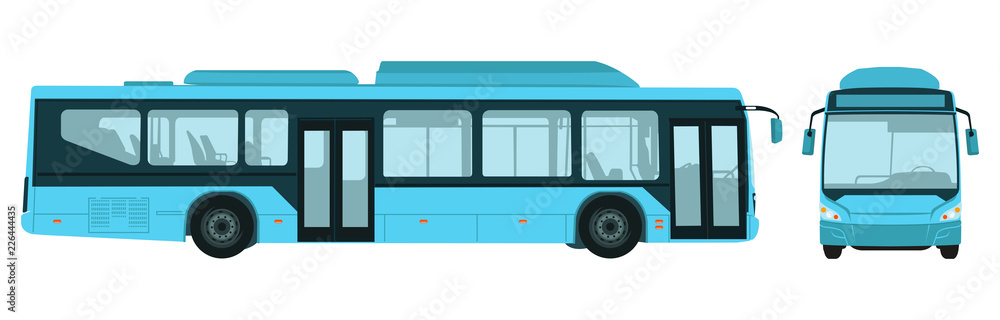 Photography Big Electric City bus