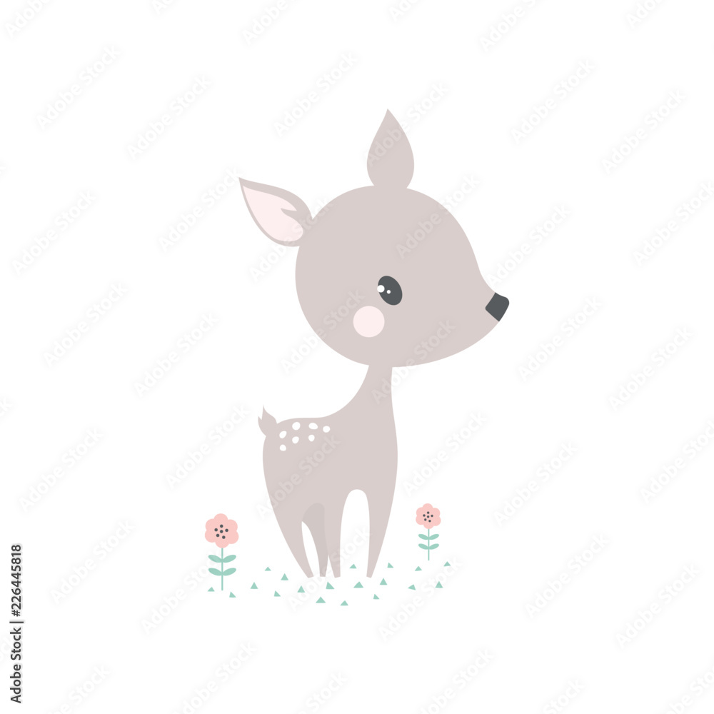 cartoon deer card cartoon deer card
