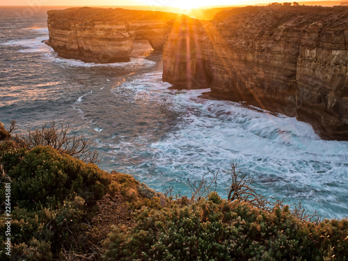 Loch Ard Gorge Sunbeams