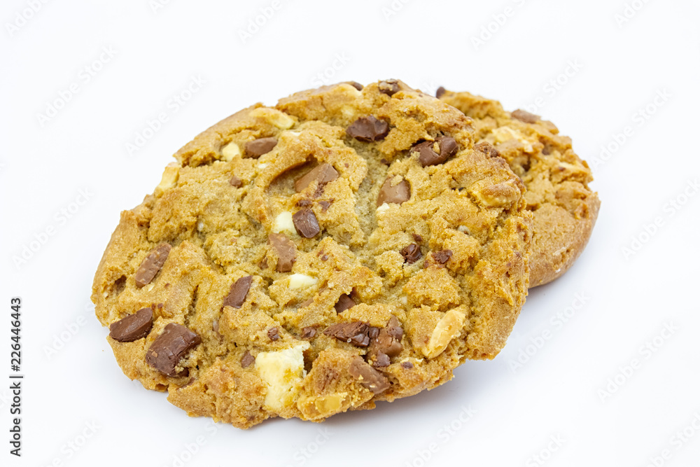 cookie isolated on white background cookie isolated on white background