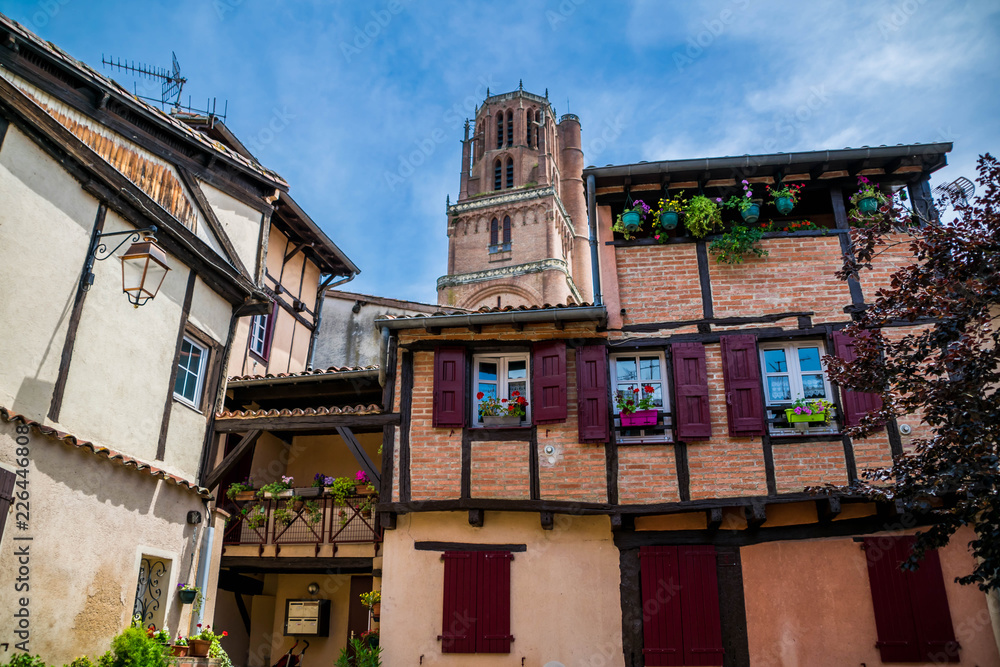 Fototapeta premium Albi, Tarn, Occitanie, France.