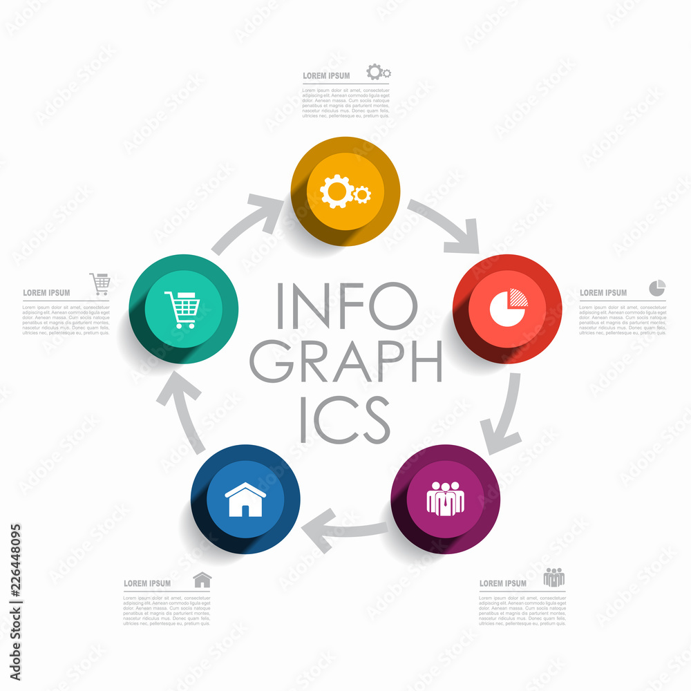 Infographic design template with place for your data. Vector illustration. Infographic design template with place for your data. Vector illustration.