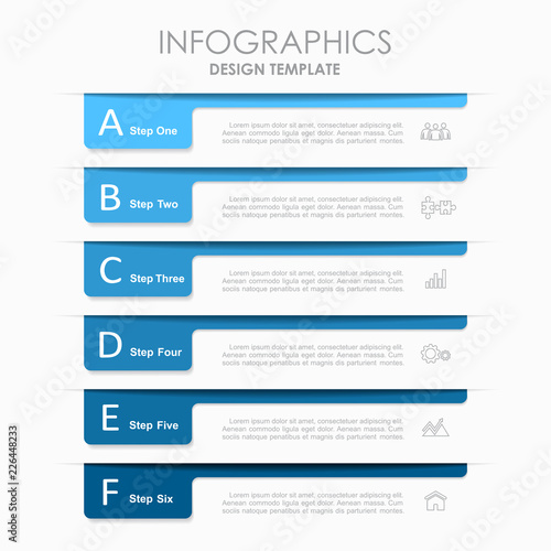 Infographic design template with place for your data. Vector illustration.