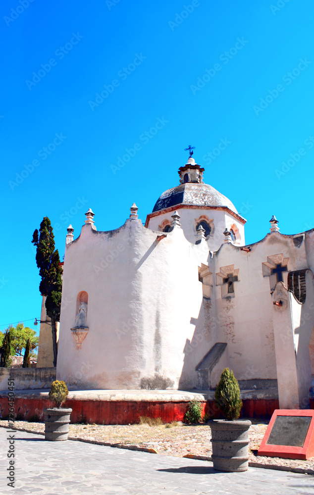 Fototapeta premium Kaplica obronna San Miguel De Allende, Atotonilco, Meksyk
