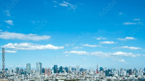 4K・東京風景・タイムラプス