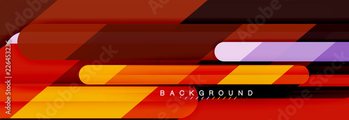 Abstract colorful lines, modern geometric background design