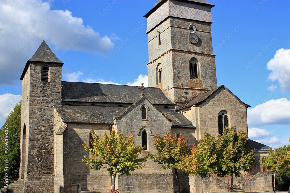 Eglise de Lagraulière.(Corrèze)