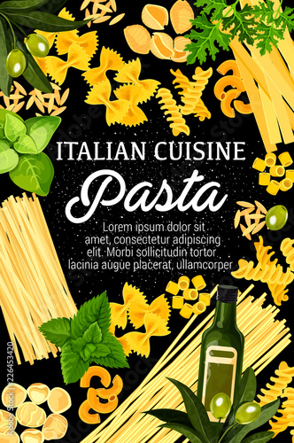 Pasta and Italian cuisine food photo