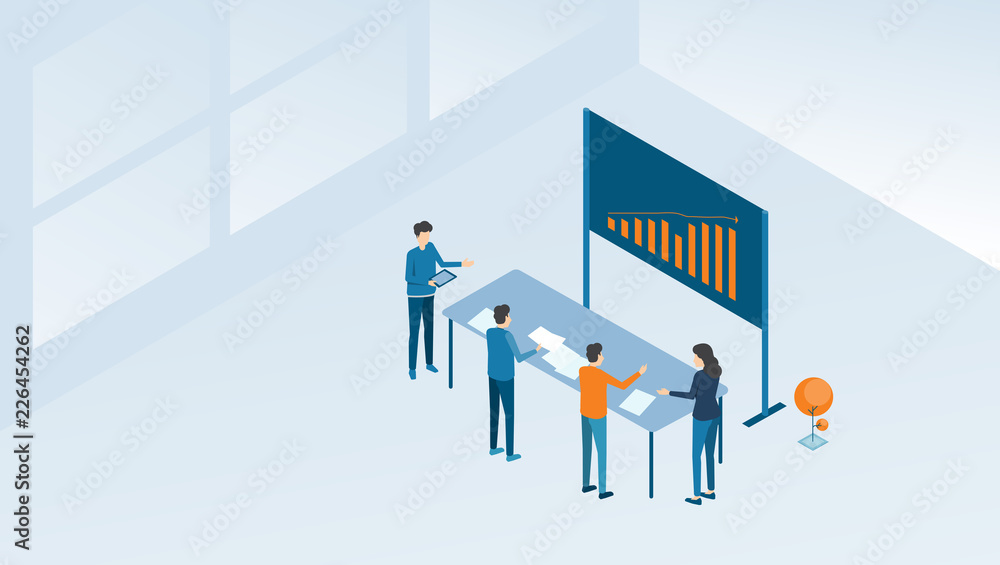 business team meeting working and investment finance planning concept
business team meeting working and investment finance planning concept