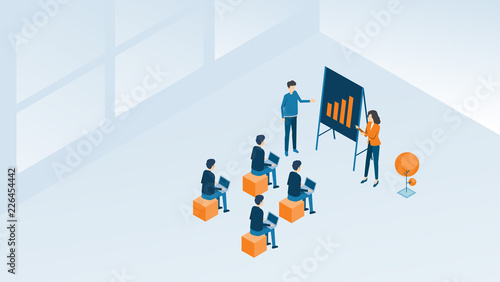 business team meeting working and investment finance planning  concept
