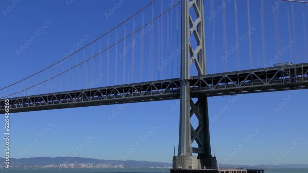 The Bay Bridge in San Francisco, California, USA, circa May 2017 The Bay Bridge in San Francisco, California, USA, circa May 2017