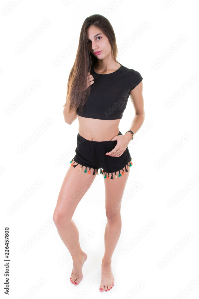 beautiful slim full length sport pretty fit girl beautiful slim full length sport pretty fit girl