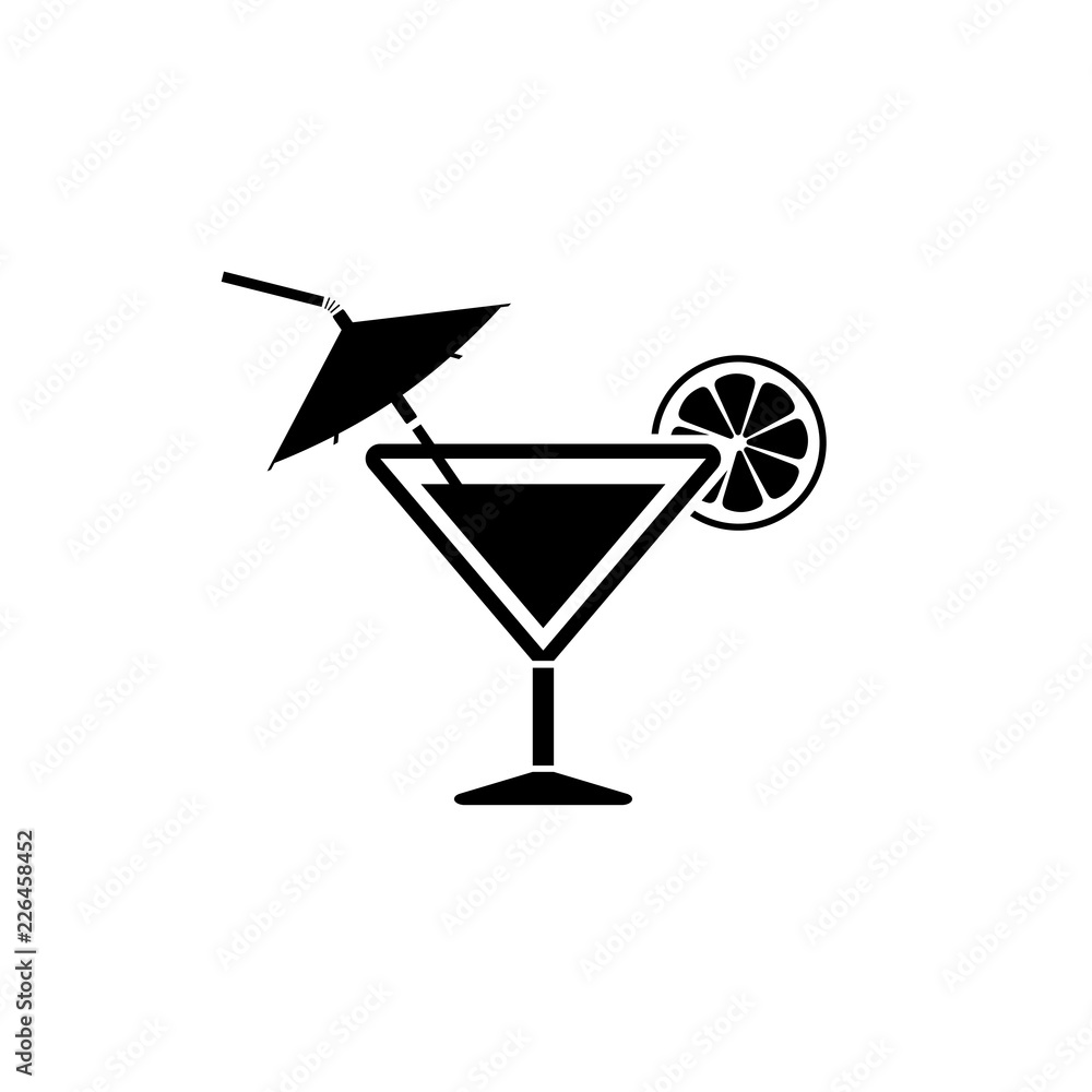cocktail icon vector illustration cocktail icon vector illustration