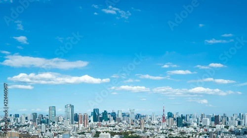 4K・東京風景・タイムラプス