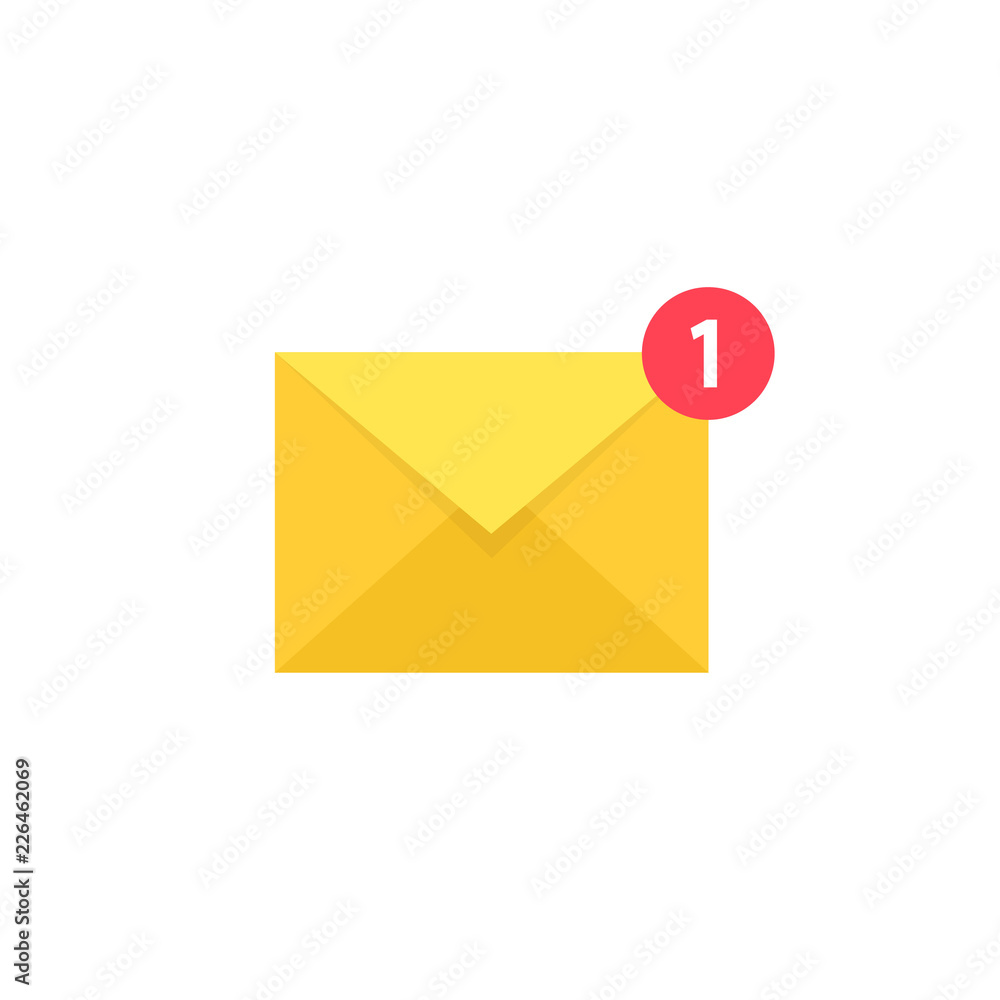 New Message icon on a white background. Vector illustration. New Message icon on a white background. Vector illustration.