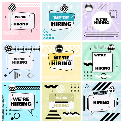 We are Hiring Template