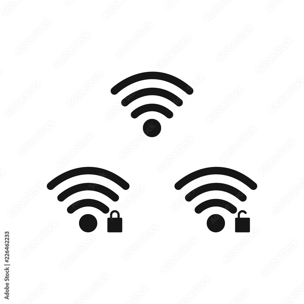 Mobile phone system icons. Wifi signal strength, battery charge level. Vector illustration. Mobile phone system icons. Wifi signal strength, battery charge level. Vector illustration.