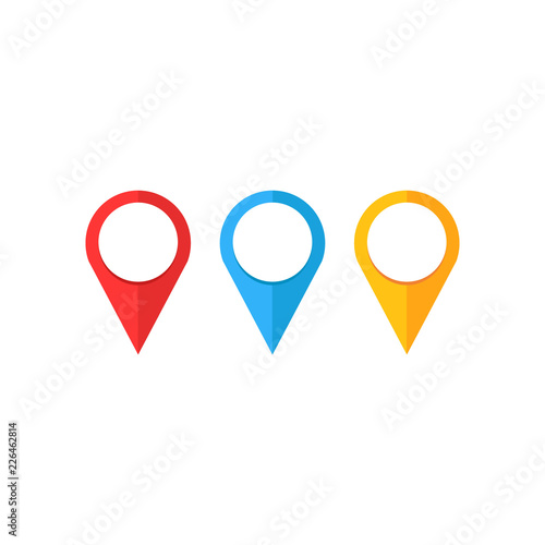 Internet Location Icon Maps Pin Location Pin Pin Icon Vector Location Map Icon Navigator Marker Vector Web And Mobile Apps Design Colored Icons Stock Vector Adobe Stock