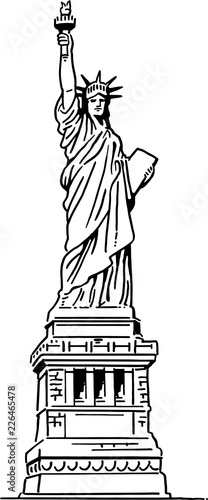 Statue of Liberty vector