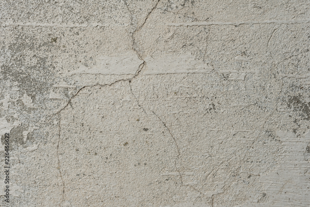 Wall fragment with scratches and cracks. It can be used as a background Wall fragment with scratches and cracks. It can be used as a background