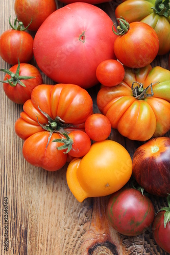 bright fresh tomatoes