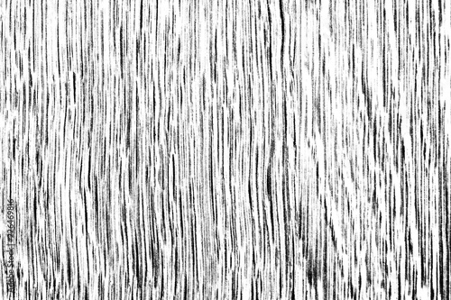 Black and white high contrast wooden texture, lengthwise cut vertically oriented photo