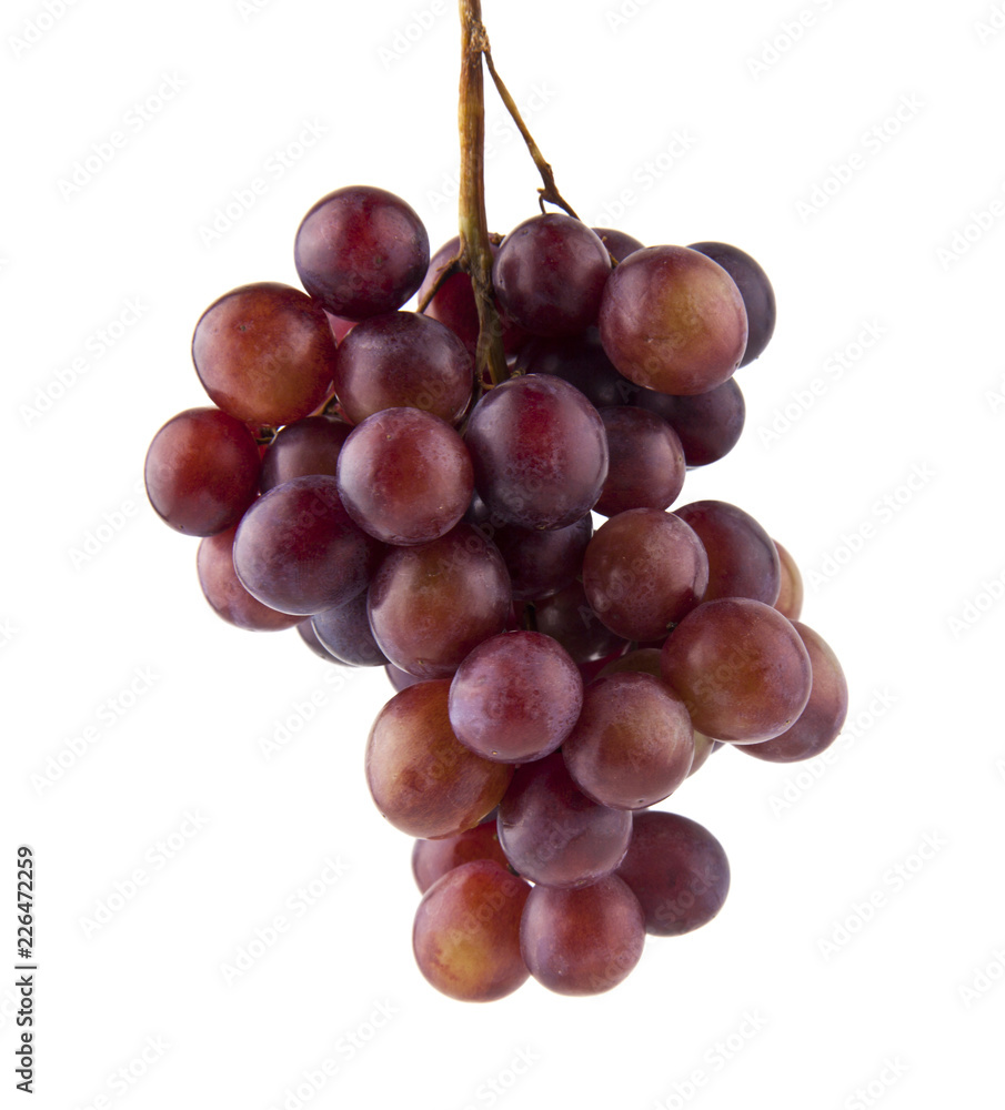 bunch of grapes isolated on white background. As an element of packaging design. bunch of grapes isolated on white background. As an element of packaging design.