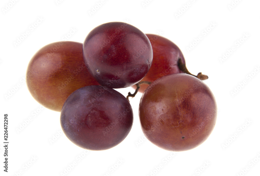 bunch of grapes isolated on white background. As an element of packaging design. bunch of grapes isolated on white background. As an element of packaging design.