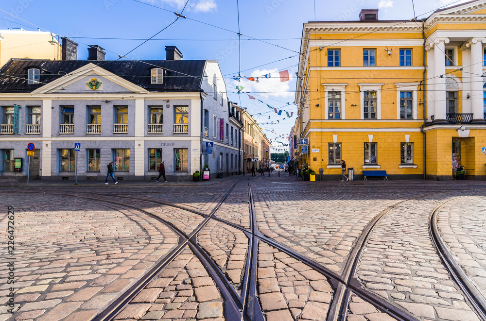Straßen von Helsinki