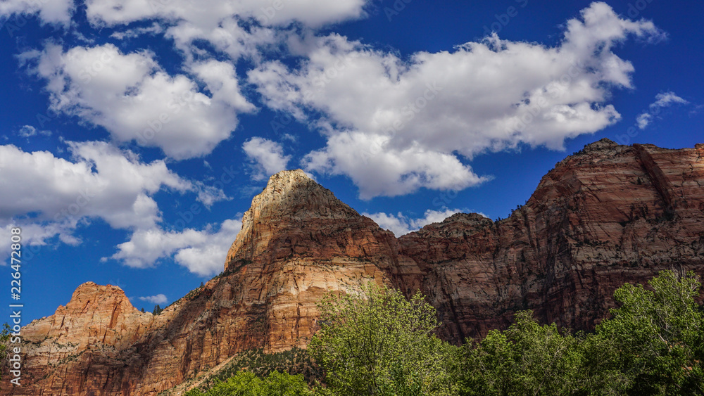 Amazing view in Zion National Park, Utah